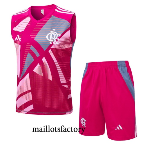 Site Maillot d'entrainement Flamengo Debardeur 2025/26 Rouge Kit