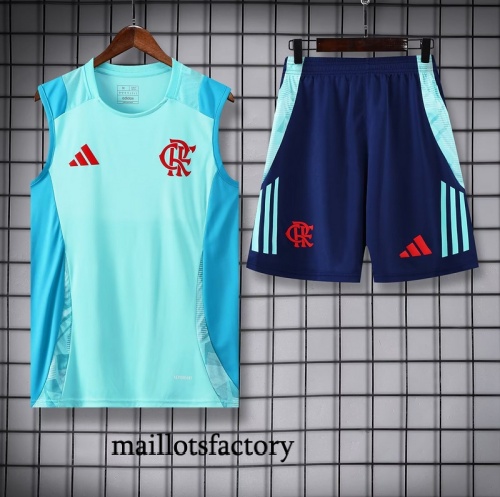 Achat Maillot d'entrainement Flamengo Debardeur 2025/26 Bleu Clair Kit