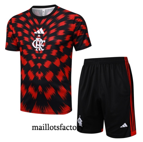 Achetez Maillot d'entrainement Flamengo + Shorts 2025/26 Rouge/Noir Kit