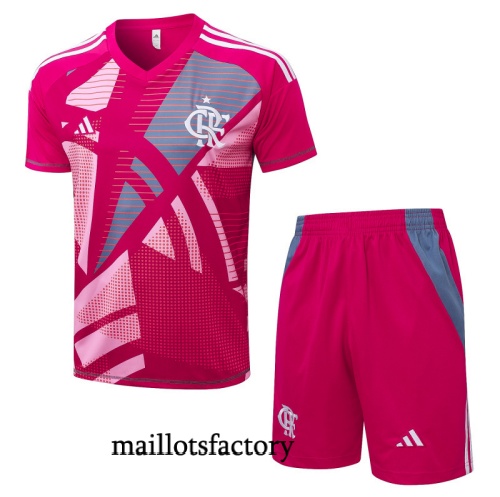 Achat Maillot d'entrainement Flamengo + Shorts 2025/26 Rouge Kit