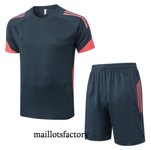 Achat Maillot d'entrainement Bayern Munich + Shorts 2025/26 Gris foncé/Orange Kit
