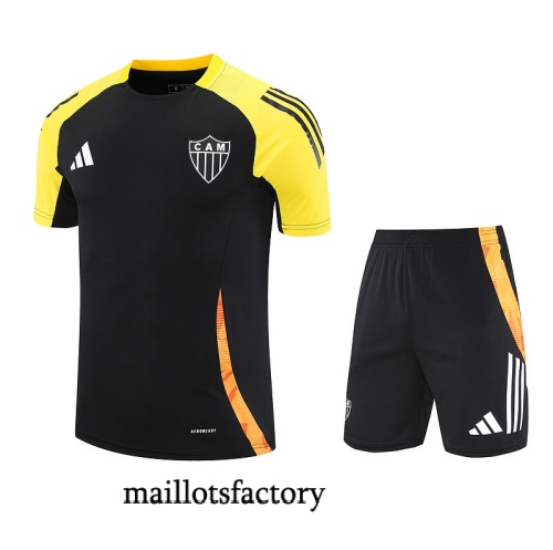 Achetez Maillot d'entrainement Atletico Mineiro + Shorts 2025/26 Noir/Jaune Kit