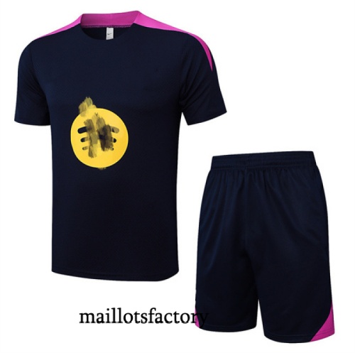 Site Maillot d'entrainement Barcelone + Shorts 2025/26 Vert/violet Kit
