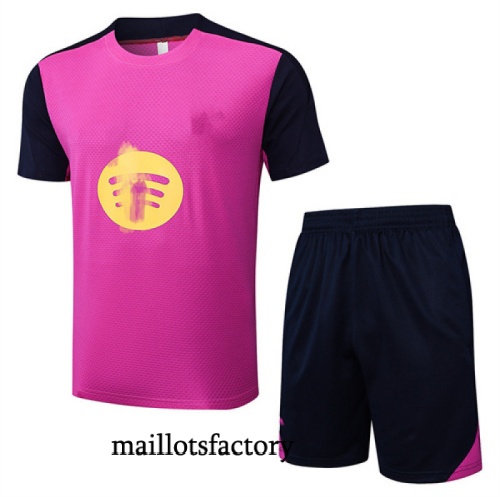 Achat Maillot d'entrainement Barcelone + Shorts 2025/26 Violet/Bleu Marine Kit
