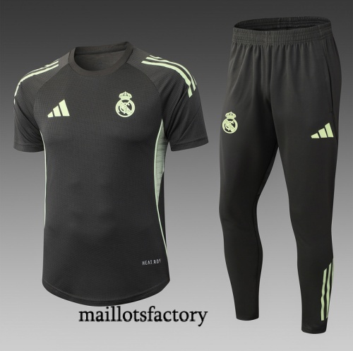 Achat Maillot d'entrainement Real Madrid 2025/26 Noir Kit
