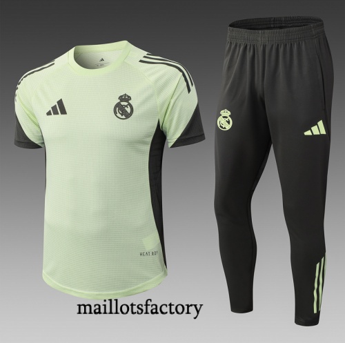 Achat Maillot d'entrainement Real Madrid 2025/26 Vert Kit
