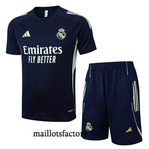 Achetez Maillot d'entrainement Real Madrid + Shorts 2025/26 Vert/Vert Kit