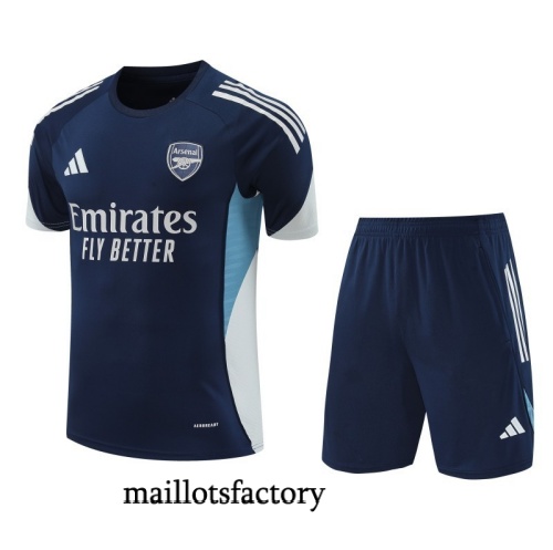 Site Maillot d'entrainement Arsenal Shorts 2025/26 Bleu Marine/Blanc/Bleu Kit