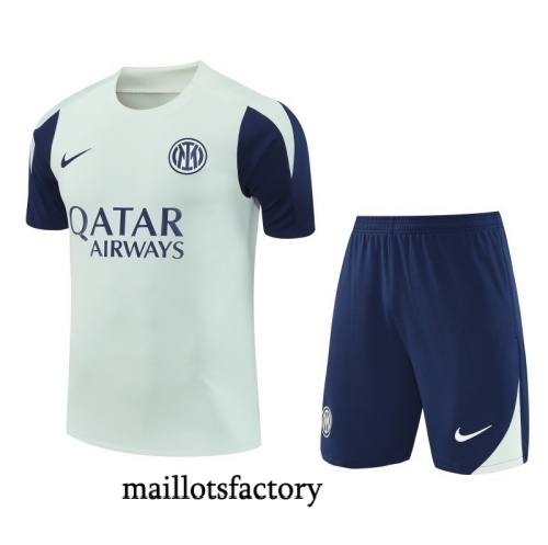 Achat Maillot d'entrainement Inter Milan Shorts 2025/26 Vert/Bleu Kit