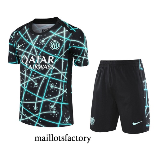 Site Maillot d'entrainement Inter Milan + Shorts 2025/26 Noir Kit