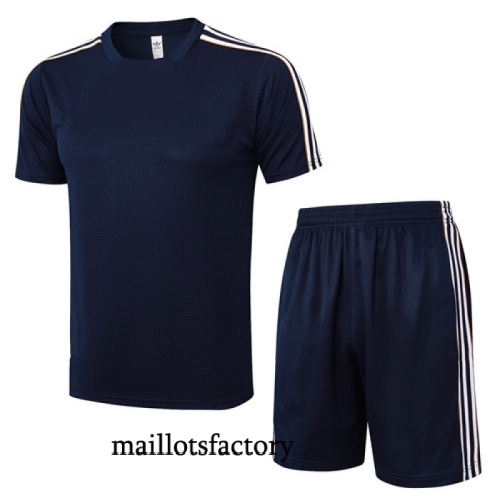 Achetez Maillot d'entrainement Juventus + Shorts 2025/26 Bleu Marine/Blanc Kit