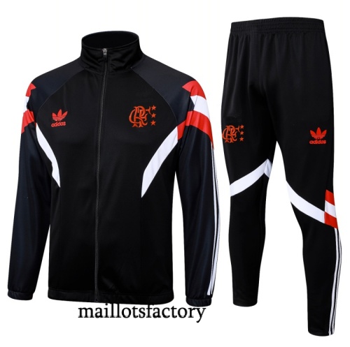 Achat Veste Survetement Flamengo 2025/26 Noir/Rouge/Blanc