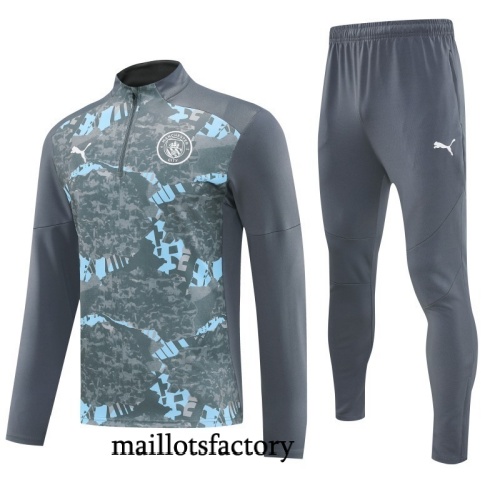 Soldes Survetement Inter Miami 2025/26 Gris/Bleu