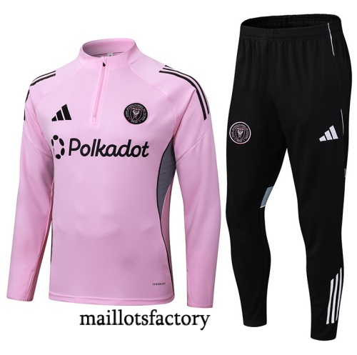 Achetez Survetement Inter Miami 2025/26 Rose/Noir