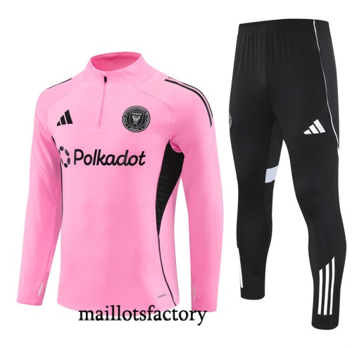 Achat Survetement Inter Miami 2025/26 Rose/Noir/Blanc