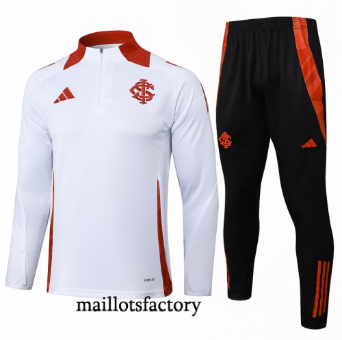 Site Survetement SC Internacional 2025/26 Blanc/Noir