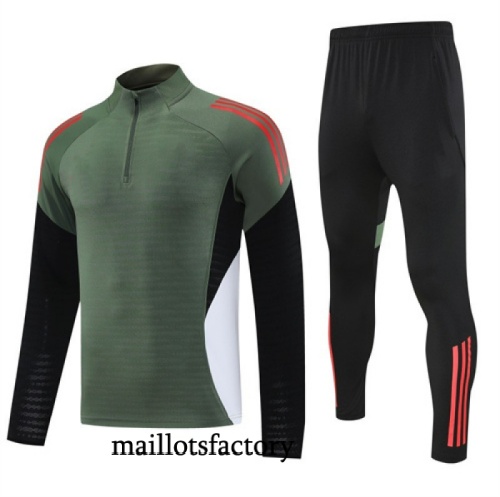 Site Survetement Bayern Munich 2025/26 Vert/Noir/Rouge/Blanc