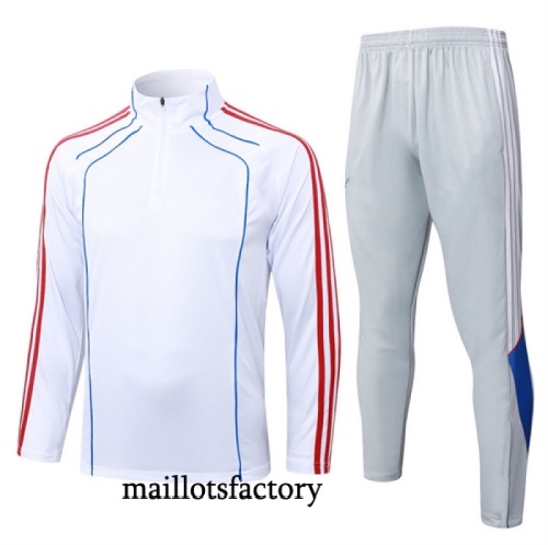 Grossiste Survetement Bayern Munich 2025/26 Blanc/Rouge