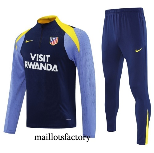 Soldes Survetement Atletico Madrid 2025/26 Rose/Bleu Marine/Violet/Jaune