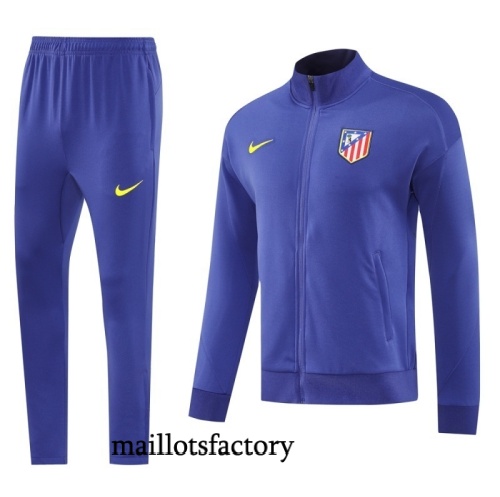 Soldes Veste Survetement Atletico Madrid 2025/26 bleu violet