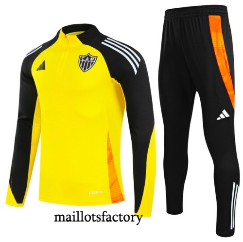 Soldes Survetement Atletico Mineiro 2025/26 Jaune/Noir/Orange