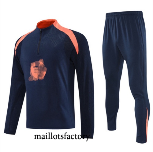 Achat Survetement Barcelone 2025/26 Bleu Marine/Rose