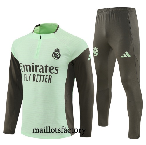 Flocage Survetement Real Madrid 2025/26 Vert