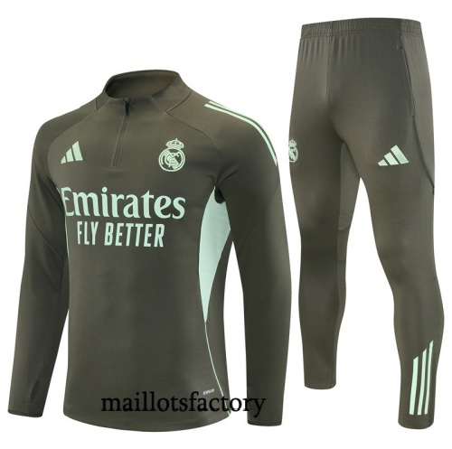 Vente Survetement Real Madrid 2025/26 Vert