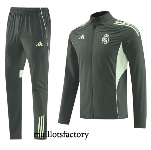 Site Coupe vent Real Madrid 2025/26 Vert