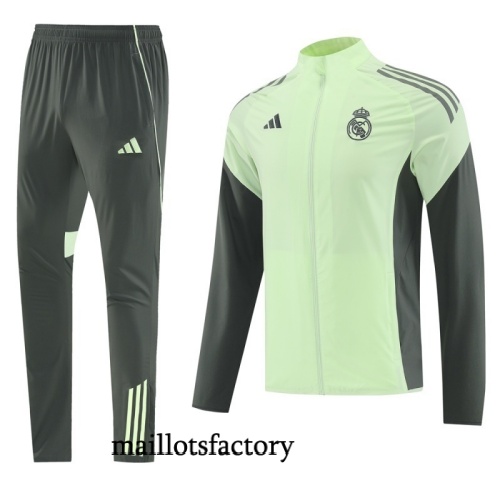 Achat Coupe vent Real Madrid 2025/26 Vert