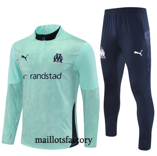 Soldes Survetement Marseille 2025/26 Bleu