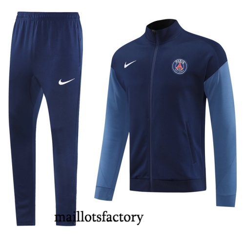 Achat Veste Survetement PSG 2025/26 Bleu Marine