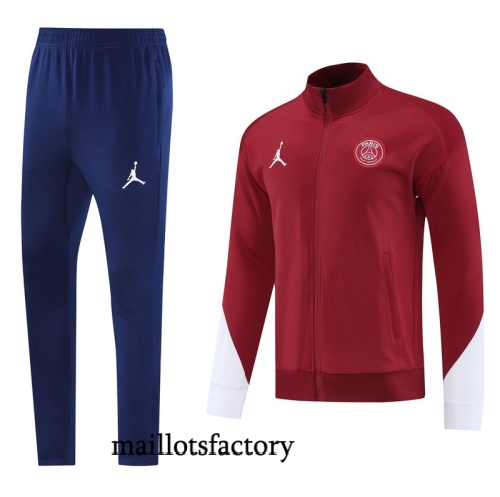 Site Veste Survetement PSG 2025/26 Rouge/Bleu/Blanc