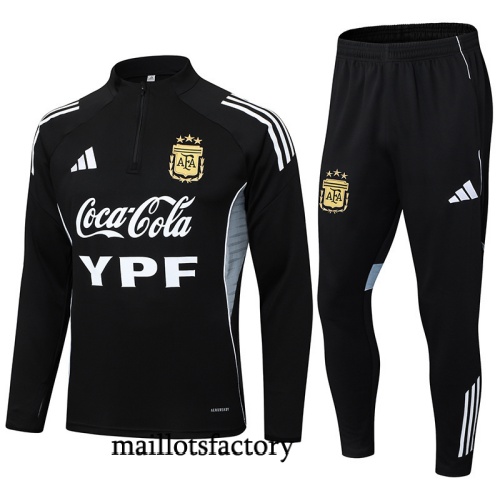 Achetez Survetement Argentine 2025/26 Noir/Blanc