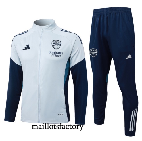 Achetez Veste Survetement Arsenal 2025/26 bleu ciel/Bleu Marine