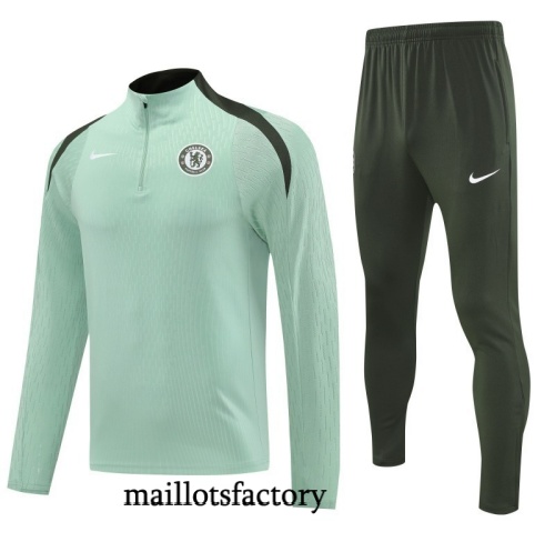 Soldes Survetement Chelsea 2025/26 Vert Clair