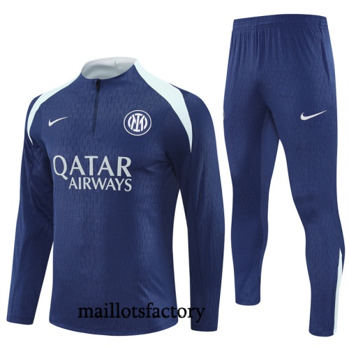 Achat Survetement Inter Milan 2025/26 Bleu Marine/Bleu Clair