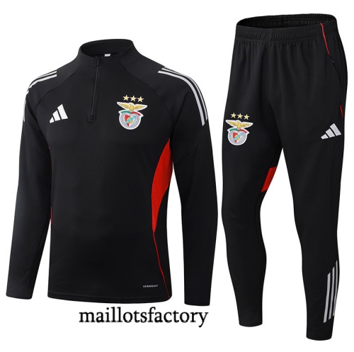 Site Survetement Enfant Benfica 2025/26 Noir/Rouge