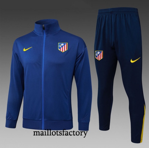 Achetez Veste Survetement Enfant Atletico Madrid 2025/26 Vert/Jaune
