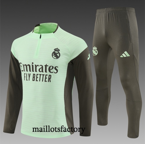 Site Survetement Enfant Real Madrid 2025/26 Vert