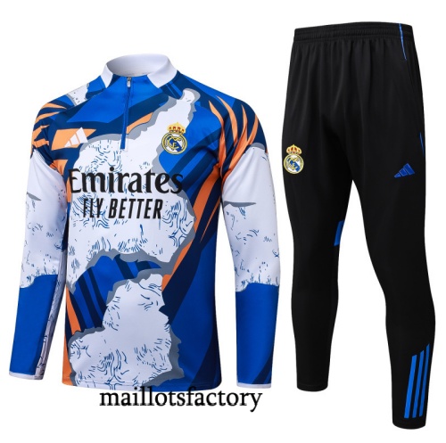 Grossiste Survetement Enfant Real Madrid 2025/26 Noir