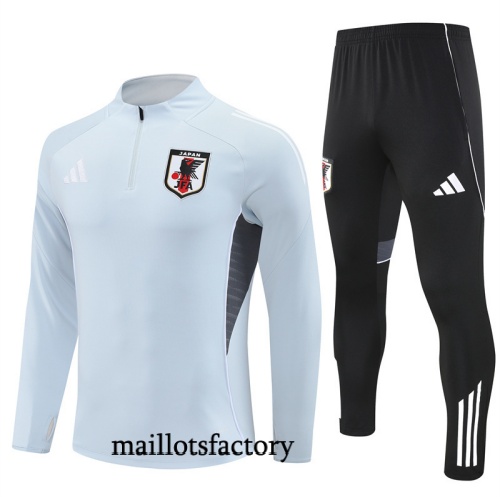 Achat Survetement Enfant Japon 2025/26 Gris/Noir