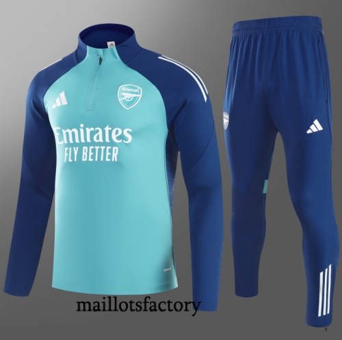 Achat Survetement Enfant Arsenal 2025/26 Vert/Bleu Marine