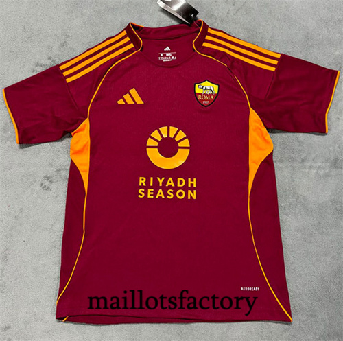 Maillot du AS Rome 2025/26 Domicile
