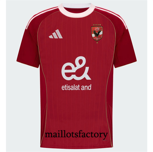 Maillot du Al Ahly SC 2025/26 Domicile