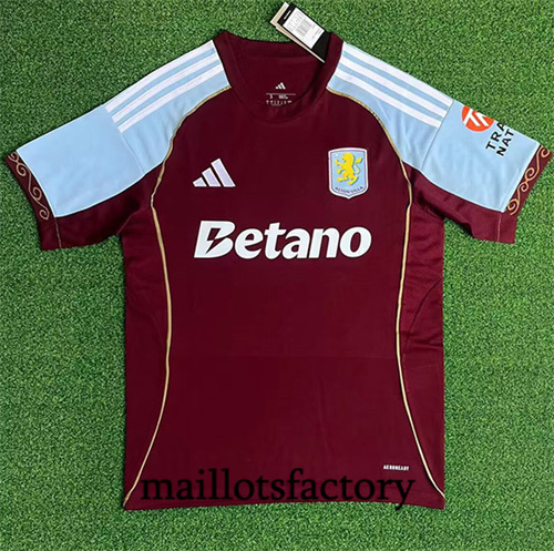Maillot du Aston Villa 2025/26 Domicile