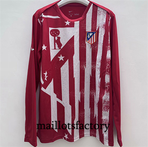 Maillot du Atletico Madrid 2025/26 Manche Longue Rouge