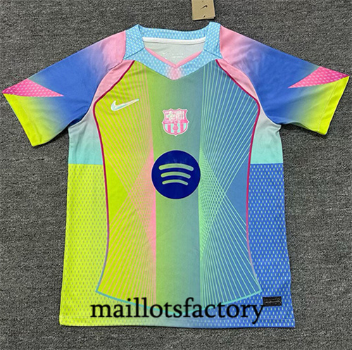 Maillot du Barcelone 2025/26 Fluorescent Jaune