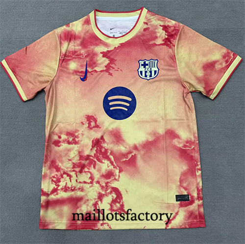 Maillot du Barcelone 2025/26 Orange/Rouge