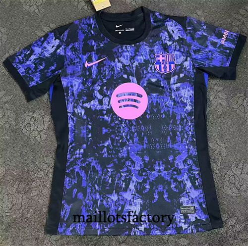 Maillot du Barcelone 2025/26 Noir/Pourpre